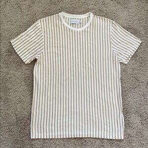 Topman Mens T Shirt Striped